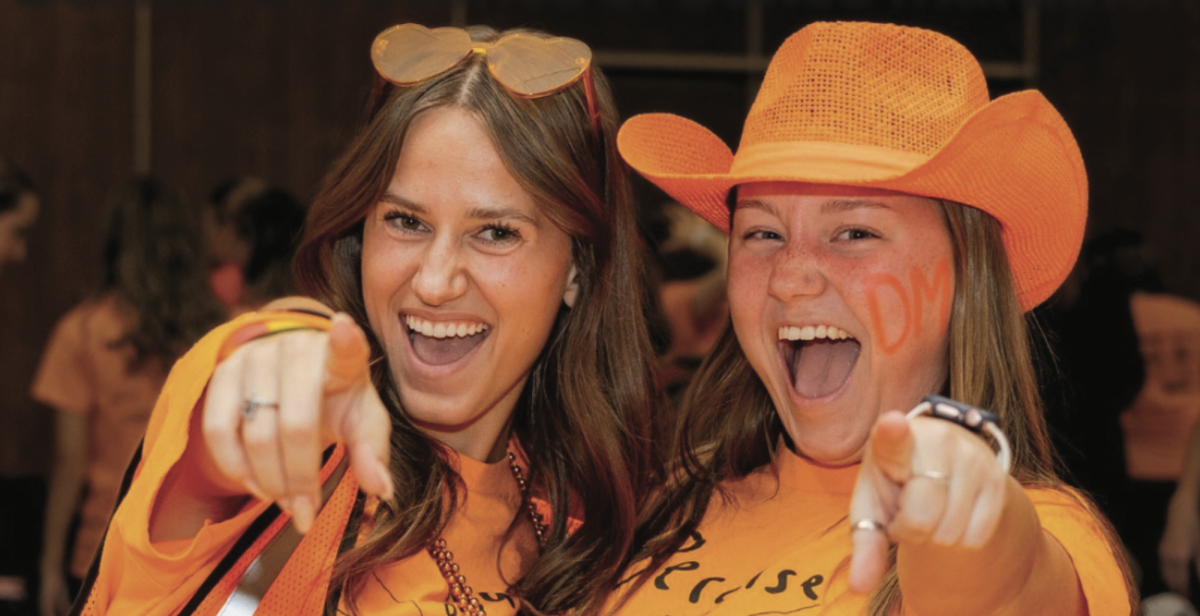 Morale captians work to bring more excitment to Dance Marathon, including where they come up with a dance that gets performed at the Big Event.